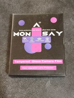 Monasay Tempered Glass Camera Lens Protector For Use With The Samsung Galaxy S24